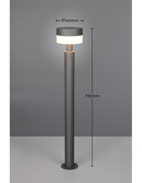 Borne extérieure LED SMD 8W IP54 design moderne minimaliste