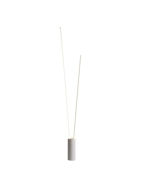 Lampadaire Diam. 11cm, 3000K, 2600LM, 44W  Blanc - Mantra - Vertical