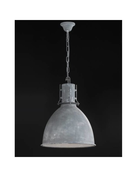 Suspension Led métal gris London Vintage - Fischer & Honsel Leluminaireled.com