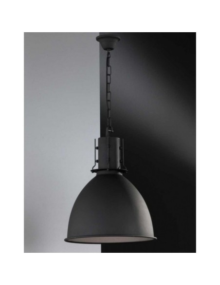 Suspension Led métal gris London Vintage - Fischer & Honsel Leluminaireled.com