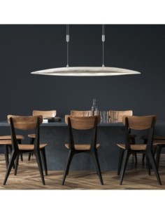 Suspension Led métal et verre Colmar 140 - Fischer & Honsel Leluminaireled.com 2