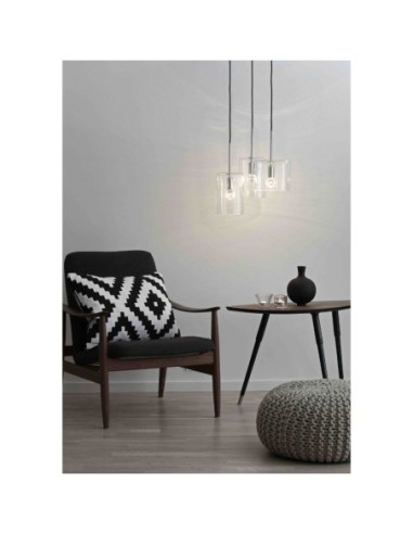 Suspension Led 3 sources lumineuses Rockford - Markslöjd Leluminaireled.com