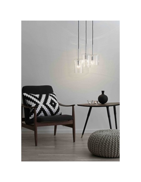 Suspension Led 3 sources lumineuses Rockford - Markslöjd Leluminaireled.com