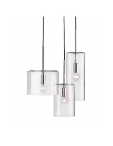 Suspension Led 3 sources lumineuses Rockford - Markslöjd Leluminaireled.com