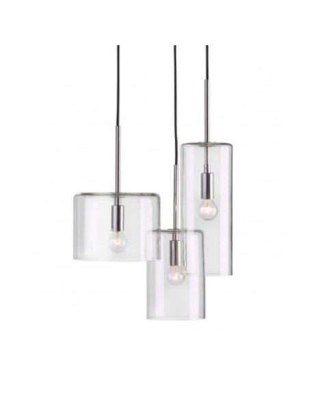 Suspension Led 3 sources lumineuses Rockford - Markslöjd Leluminaireled.com