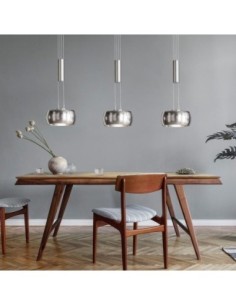 Suspension Led Colette 3 sources lumineuses - Fisher & Honsel Leluminaireled.com 2