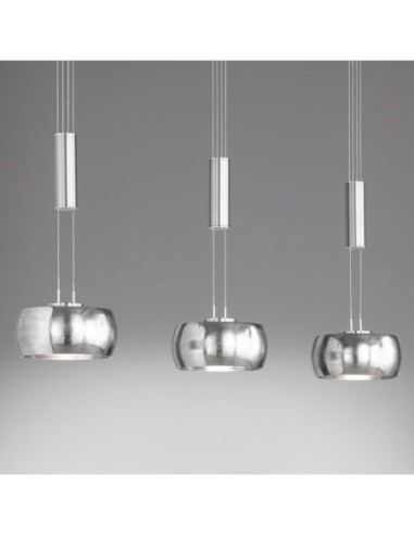 Suspension Led Colette 3 sources lumineuses - Fisher & Honsel Leluminaireled.com