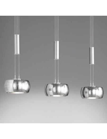 Suspension Led Colette 3 sources lumineuses - Fisher & Honsel Leluminaireled.com