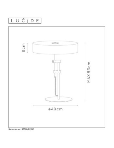Lampe de table Led Giada  - Lucide Leluminaireled.com