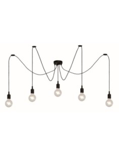 Suspension type araignée multi douilles silicone - Lucide - Fix Leluminaireled.com 2