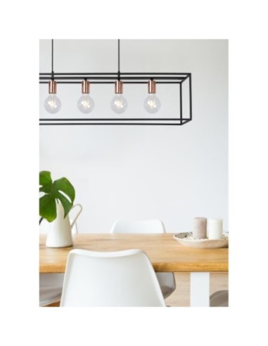 Suspension intérieure Led Arthur 5 points lumineux - Lucide Leluminaireled.com