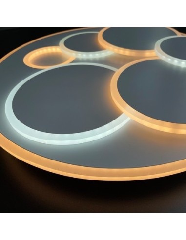 Plafonnier/applique Led CCT Dots rond - Fischer & Honsel Leluminaireled.com