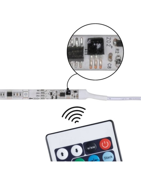 Kit ruban Led RGB  - Paulmann Leluminaireled.com