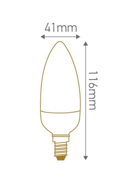 Ampoule Led   E14  forme flamme 3 modes - Girard Sudron Leluminaireled.com