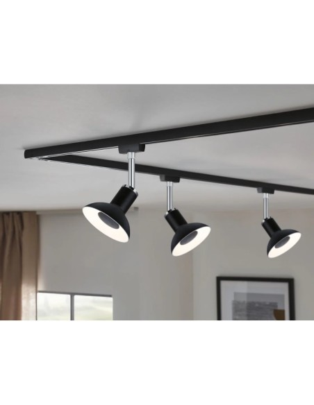 9W réflecteur noire - Paulmann Leluminaireled.com