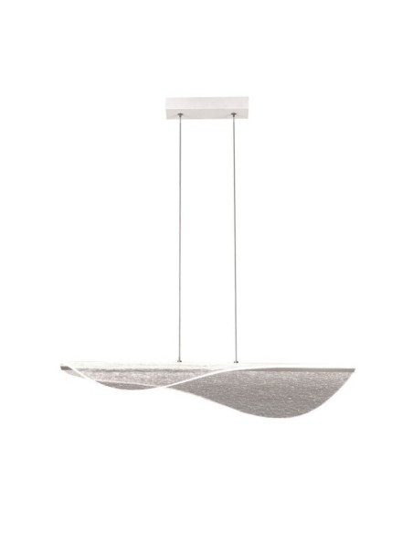 Suspension Led design José I Ballester éclairage blanc chaud - Mantra - Bianca Leluminaireled.com