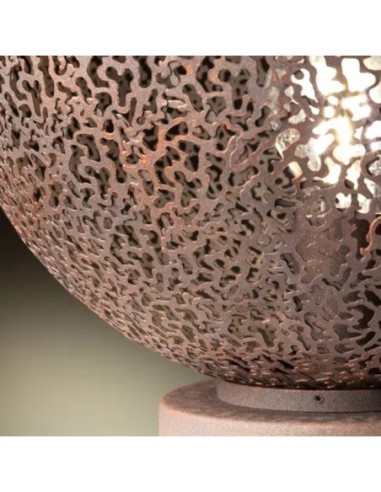 Lampe de table Led Willo rouille - Fischer & Honsel Leluminaireled.com