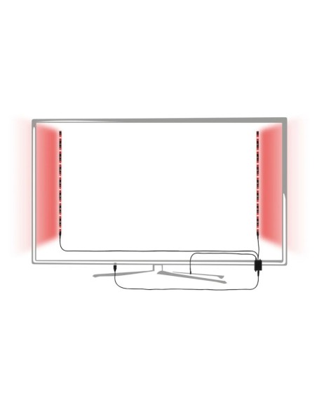 Kit ruban Led RGB pour TV 1m - Paulmann Leluminaireled.com