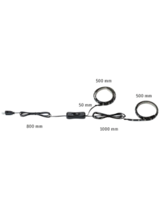 Kit ruban Led 3000k pour TV 1m - Paulmann Leluminaireled.com 2