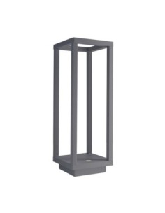 Lampe de table autonome rechargeable USB Crucis grise - Dekolight Leluminaireled.com