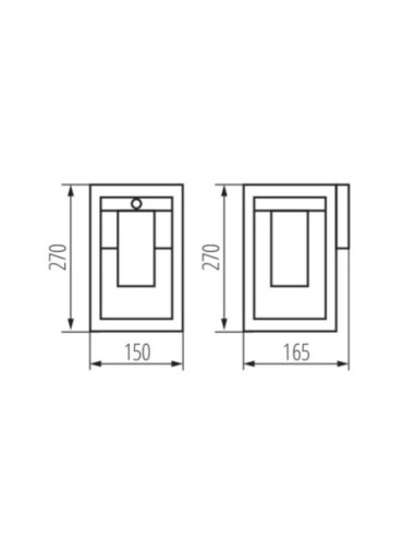 Applique murale extérieure - Kanlux - Vimo Leluminaireled.com