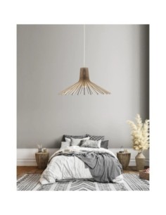Suspension Led bois Azur - Atelier Loupiote Leluminaireled.com 2