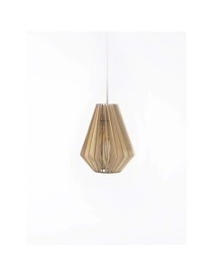 Suspension Led bois Ambre - Atelier Loupiote Leluminaireled.com