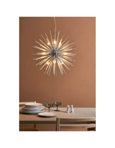 Suspension Led Soleil chrome - Markslöjd Leluminaireled.com