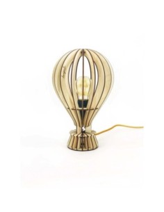 Lampe de table Led bois Archimède - Atelier Loupiote Leluminaireled.com