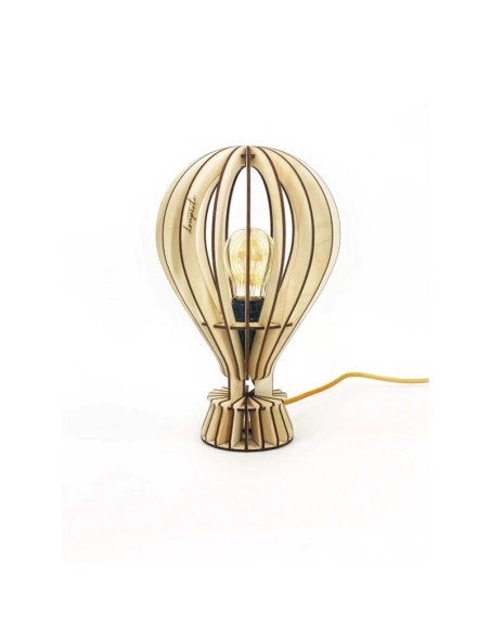 Lampe de table Led bois Archimède - Atelier Loupiote Leluminaireled.com