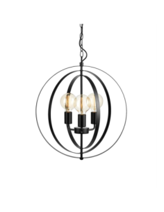 Suspension Led Orbit noire - Markslöjd Leluminaireled.com 2