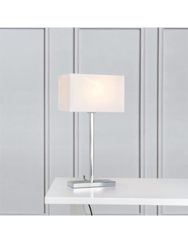 Lampe de table Savoy USB chrome - Markslöjd Leluminaireled.com