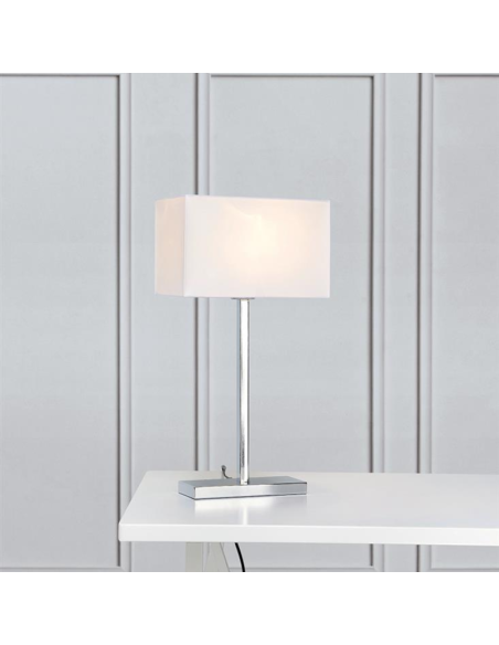 Lampe de table Savoy USB chrome - Markslöjd Leluminaireled.com