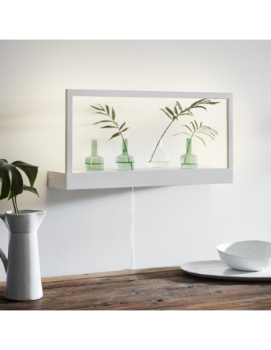 Applique murale décorative Pablo XL blanche - Markslöjd Leluminaireled.com