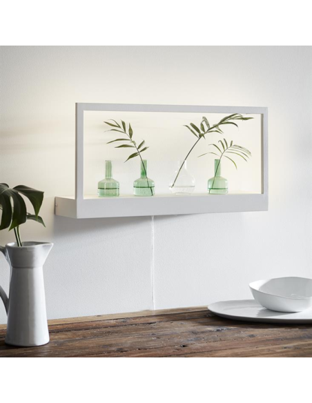 Applique murale décorative Pablo XL blanche - Markslöjd Leluminaireled.com