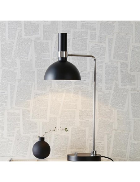 Lampe de table Led Larry chrome dimmable - Markslojd Leluminaireled.com