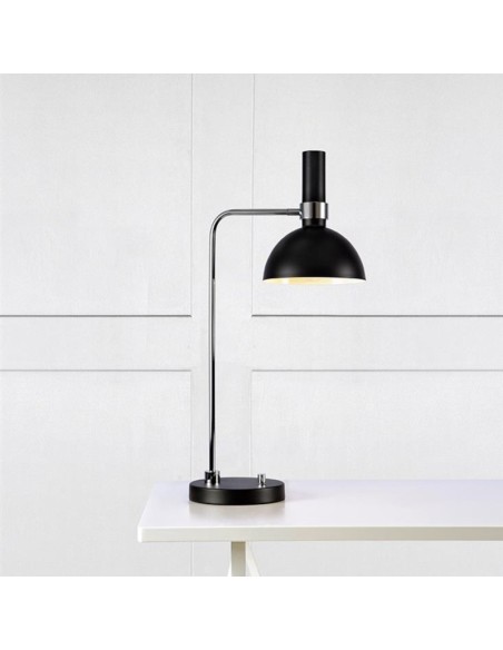 Lampe de table Led Larry chrome dimmable - Markslojd Leluminaireled.com