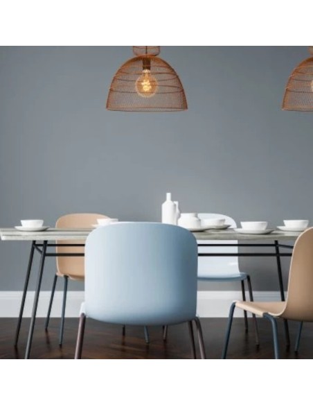 Suspension intérieure Led Gasset terra cota - Lucide Leluminaireled.com