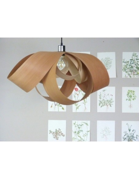Suspension bois Infinie 80 cm - Images&bois Leluminaireled.com