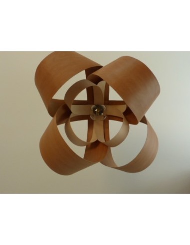 Suspension bois Infinie 80 cm - Images&bois Leluminaireled.com