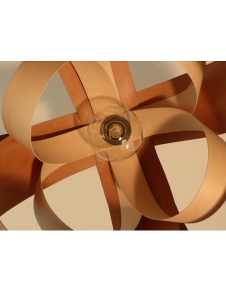 Suspension bois Infinie 80 cm - Images&bois Leluminaireled.com