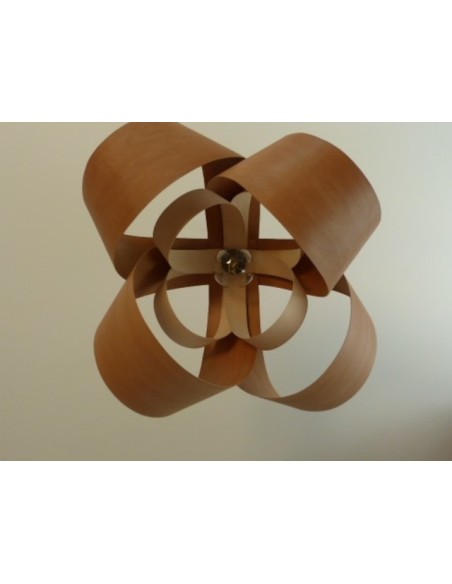 Suspension bois Infinie 110 cm - Images&bois Leluminaireled.com