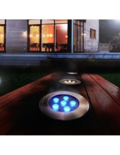 Encastré  de sol  led rond Flat I RGB - Deko Light Leluminaireled.com 2