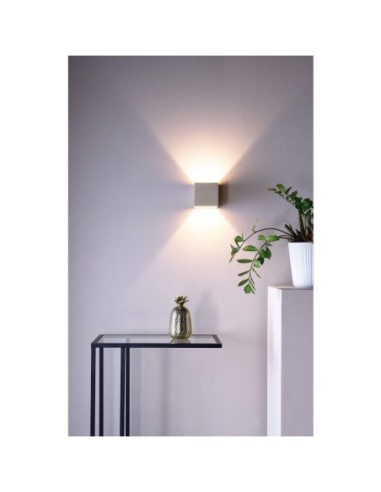 Applique murale  béton cubique Cube beige - Deko Light Leluminaireled.com