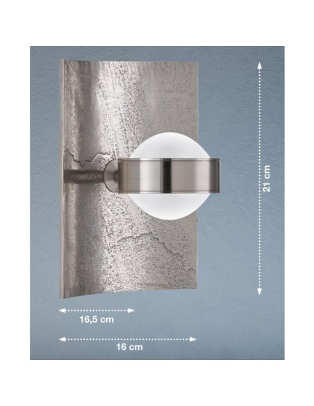 Applique murale Led dimmable CCT Bondy - Fischer & Honsel Leluminaireled.com