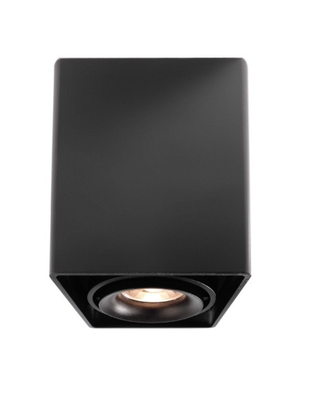Plafonnier Led  noir culot GU10 - Deko Light - Mona I Leluminaireled.com