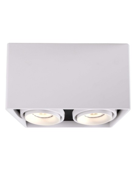 Plafonnier Led Mona II blanc - Deko Light Leluminaireled.com
