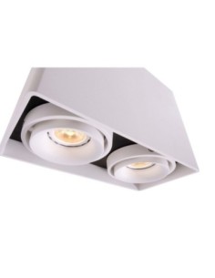 Plafonnier Led Mona II blanc - Deko Light Leluminaireled.com 2