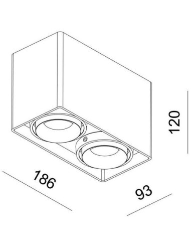 Plafonnier Led Mona II blanc - Deko Light Leluminaireled.com