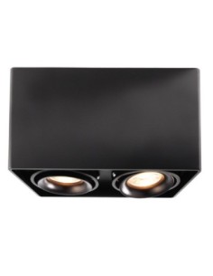 Plafonnier Led Mona II noir - Deko Light Leluminaireled.com